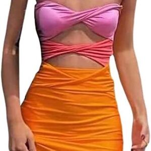 Bodycon Dress with Slits